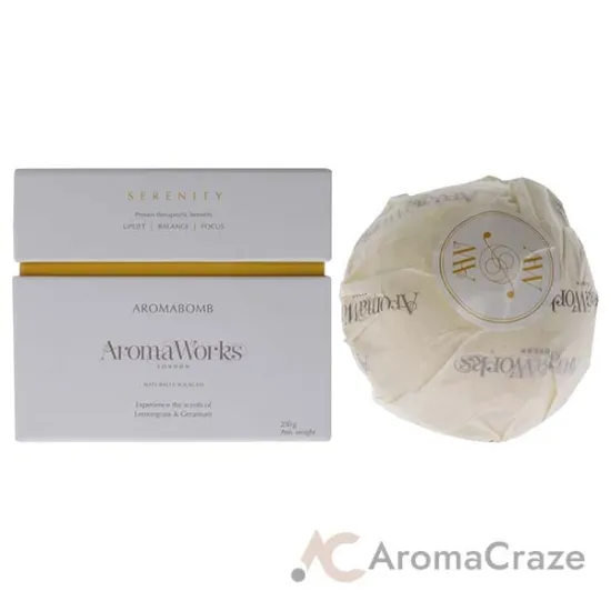 Picture of Serenity AromaBomb Single by Aromaworks for Unisex - 8.81 oz Bath Bomb