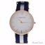Andreas Osten AO-56 Somand Rose Gold/Navy Blue-White Nylon S
