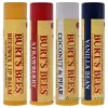 Picture of Best Of Burts Moisturizing Lip Balm Set by Burts Bees for Unisex - 4 Pc 0.15oz Lip Balm Beeswax, 0.15oz Lip Balm Strawberry, 0.15oz Lip Balm Coconut and Pear, 0.15oz Lip Balm Vanilla Bean