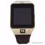 Eclock EK-D3 Montre Connectee Gold/Brown Silicone Strap Smar