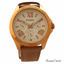 Fossil AM4532P Cecile Multifunction Sand Leather Watch for W