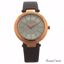 DKNY NY2296 Stanhope Gray Leather Strap Watch for Women 1 Pc