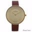 Skagen SKW2138 Gitte Brown Leather Strap Watch for Women 1 P