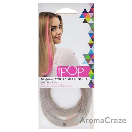 Picture of Pop Color Strip Extension - Silver Surprise by Hairdo for Women - 18 Inch Hair Extension