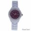 Kim & Jade 2033L-WP White Stainless Steel Bracelet Watch for