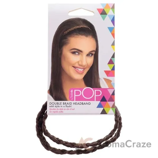 Picture of Pop Double Braid Headband - R10 Chestnut by Hairdo for Women - 1 Pc Hair Band