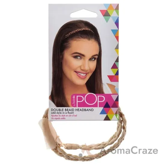 Picture of Pop Double Braid Headband - R22 Swedish Blonde by Hairdo for Women - 1 Pc Hair Band