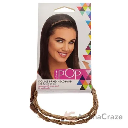 Picture of Pop Double Braid Headband - R25 Ginger Blonde by Hairdo for Women - 1 Pc Hair Band