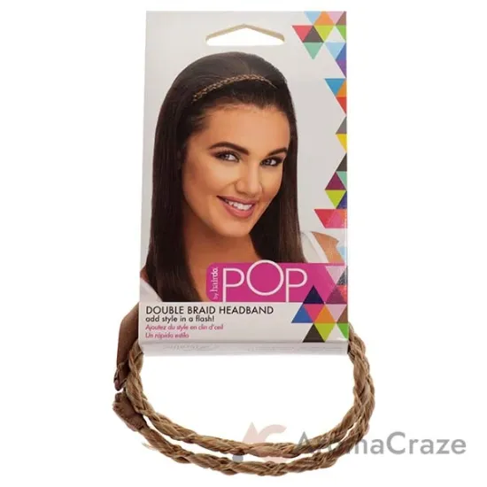 Picture of Pop Double Braid Headband - R25 Ginger Blonde by Hairdo for Women - 1 Pc Hair Band