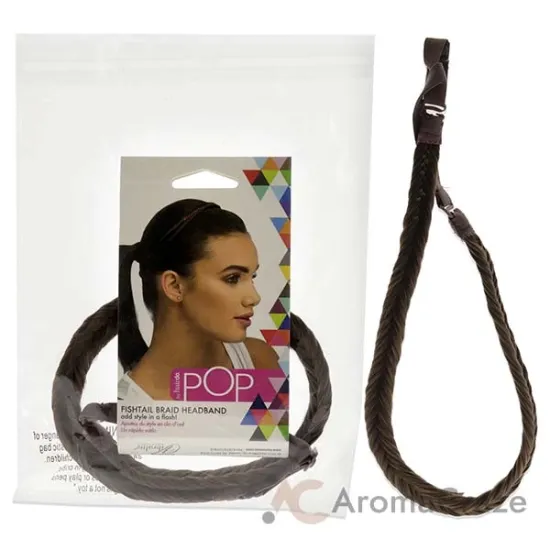 Picture of Pop Fishtail Braid Headband - R10 Chestnut by Hairdo for Women - 1 Pc Hair Band