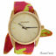 Zadig & Voltaire ZVF205 Gold/Rose Multicolor Cloth Bracelet 