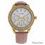 Louis Villiers LV2078 Gold/Cream Leather Strap Watch for Wom