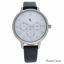 Charlotte Raffaelli CRB010 La Basic Silver/Grey Leather Stra