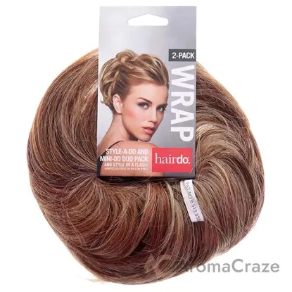 Picture of Style-a-do And Mini-do Duo Pack - R29S Glazed Strawberry Red Blonde by Hairdo for Women - 2 Pc Hair Wrap