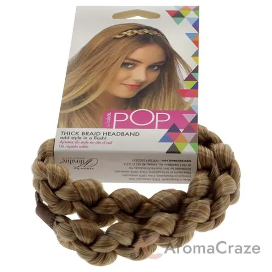 Picture of Pop Thick Braid Headband - R25 Ginger Blonde by Hairdo for Women - 1 Pc Hair Band