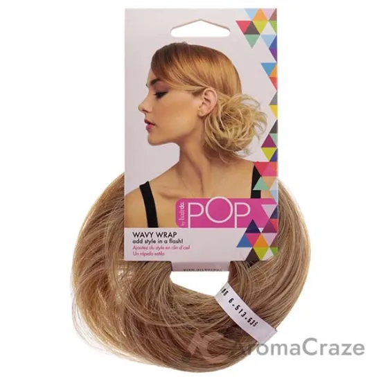 Picture of Pop Wavy Wrap - R25 Ginger Blonde by Hairdo for Women - 1 Pc Hair Wrap
