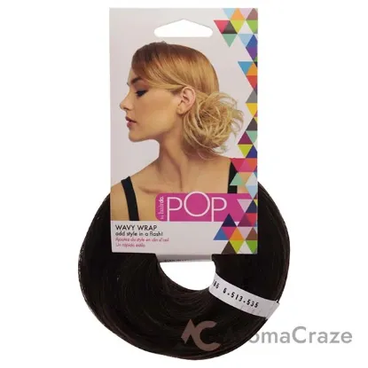 Picture of Pop Wavy Wrap - R6 Dark Chocolate by Hairdo for Women - 1 Pc Hair Wrap
