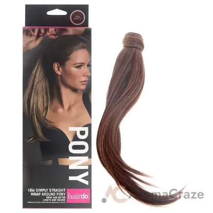 Picture of Simply Straight Pony - R28S Glazed Fire by Hairdo for Women - 18 Inch Hair Extension
