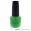OPI Nail Lacquer # NL BC4 Green Come True for Women 0.5 oz