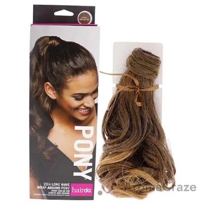 Picture of Wave Wrap Around Pony - R1416T Buttered Toast by Hairdo for Women - 23 Inch Hair Extension