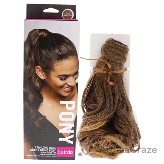 Picture of Wave Wrap Around Pony - R1416T Buttered Toast by Hairdo for Women - 23 Inch Hair Extension