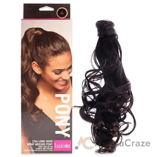 Picture of Wave Wrap Around Pony - R2 Ebony by Hairdo for Women - 23 Inch Hair Extension
