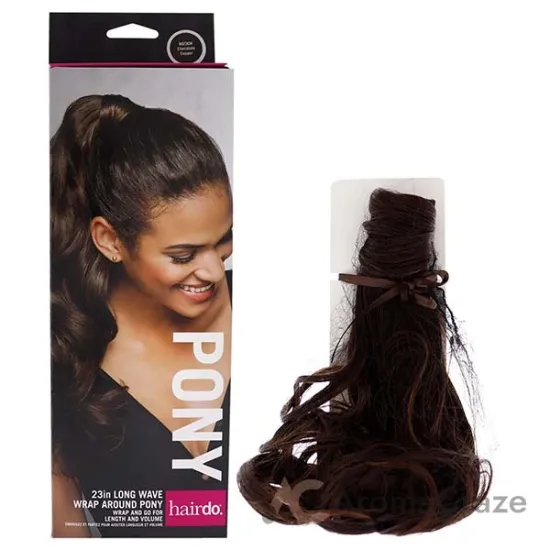 Picture of Wave Wrap Around Pony - R6 30H Chocolate Copper by Hairdo for Women - 23 Inch Hair Extension