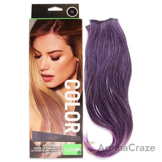 Picture of Straight Color Extension Kit - Berry Sorbet by Hairdo for Women - 6 x 23 Inch Hair Extension