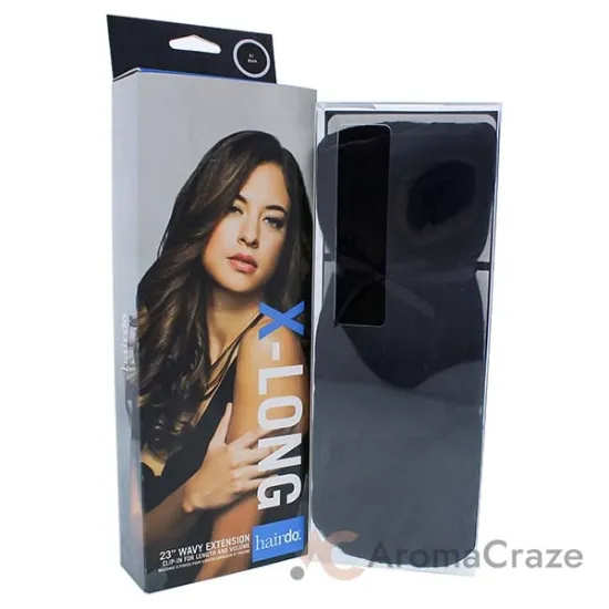 Picture of Wavy Extension - R1 Black by Hairdo for Women - 23 Inch Hair Extension