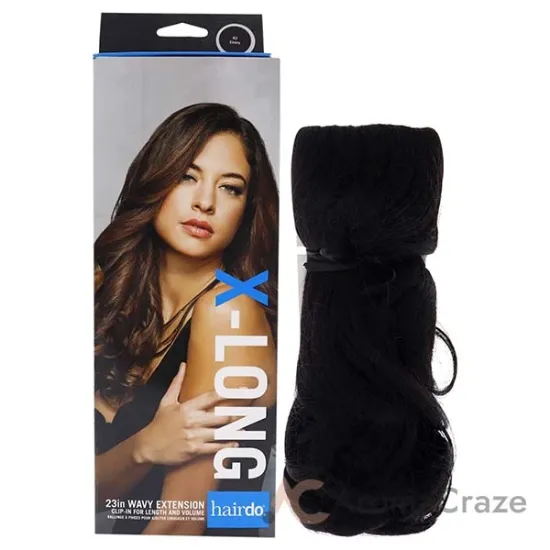 Picture of Wavy Extension - R2 Ebony by Hairdo for Women - 23 Inch Hair Extension