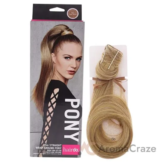 Picture of Straight Wrap Around Pony - R25 Ginger Blonde by Hairdo for Women - 25 Inch Hair Extension