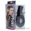 Picture of Straight Wrap Around Pony - R4 Midnight Brown by Hairdo for Women - 25 Inch Hair Extension