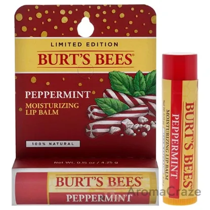 Picture of Peppermint Moisturizing Lip Balm Blister by Burts Bees for Unisex - 0.15 oz Lip Balm