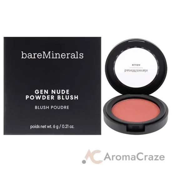 Picture of Gen Nude Powder Blush - Peachy Keen by bareMinerals for Women - 0.21 oz Blush