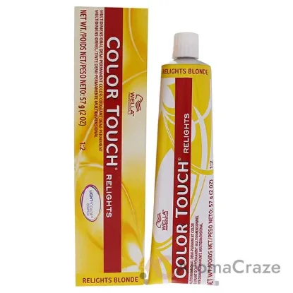 Picture of Color Touch Relights Demi-Permanent Color - 18 Ash Pearl by Wella for Unisex - 2 oz Hair Color