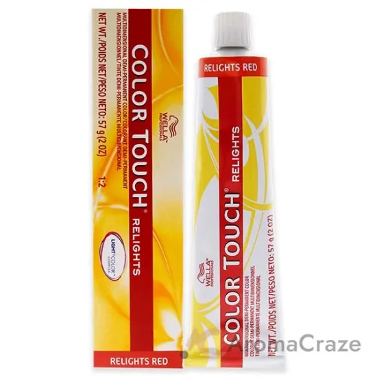 Picture of Color Touch Relights Demi-Permanent Color - 57 Red-Violet Brown by Wella for Unisex - 2 oz Hair Color
