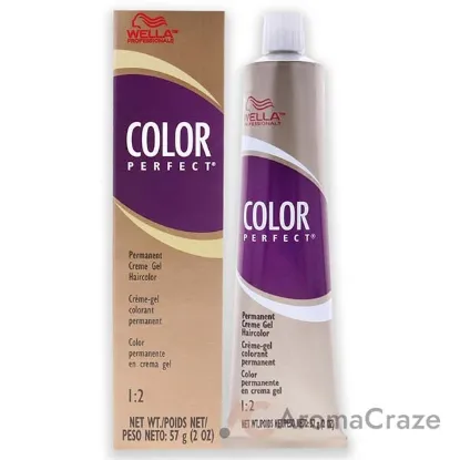 Picture of Color Charm Permanent Hair Color Gel - 5A Light Ash Brown by Wella for Unisex - 2 oz Hair Color