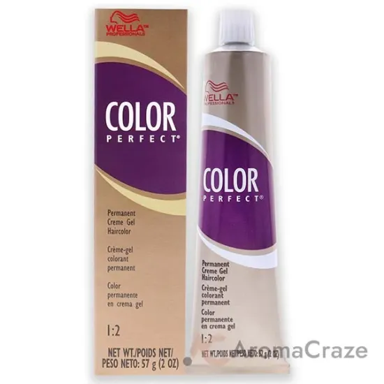 Picture of Color Charm Permanent Hair Color Gel - 5A Light Ash Brown by Wella for Unisex - 2 oz Hair Color