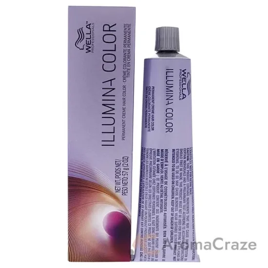 Picture of Illumina Color Permanent Creme Hair Color - 5 35 Light Brown-Gold Red Violet by Wella for Unisex - 2 oz Hair Color