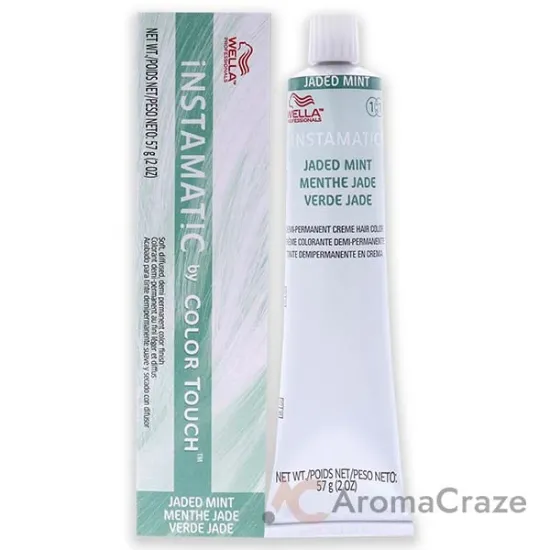Picture of Instamatic By Color Touch Demi-Permanent Hair Color - Jaded Mint by Wella for Unisex - 2 oz Hair Color