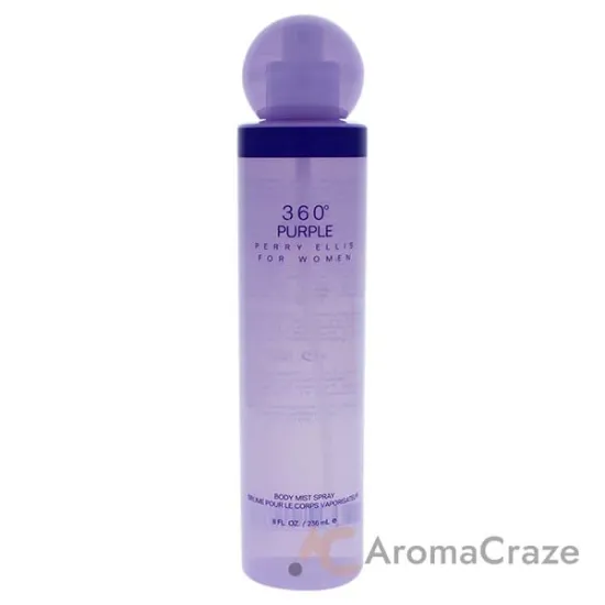 Picture of 360 Purple by Perry Ellis for Women - 8 oz Body Mist