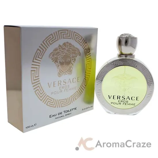 Picture of Versace Eros Pour Femme by Versace for Women - 3.4 oz EDT Spray