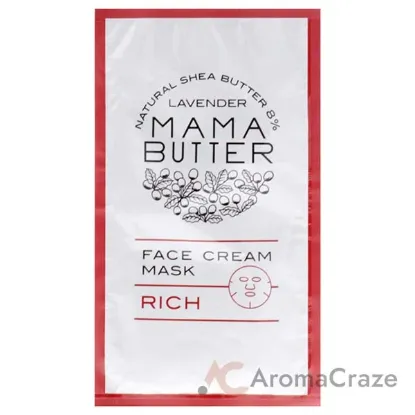 Picture of Face Cream Mask - Rich by Mama Butter for Women - 1 Pc Mask