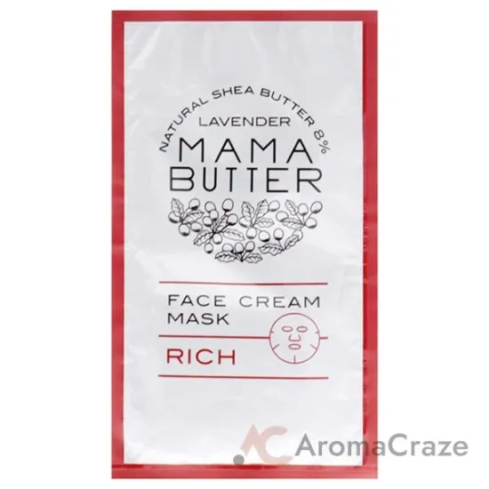 Picture of Face Cream Mask - Rich by Mama Butter for Women - 1 Pc Mask
