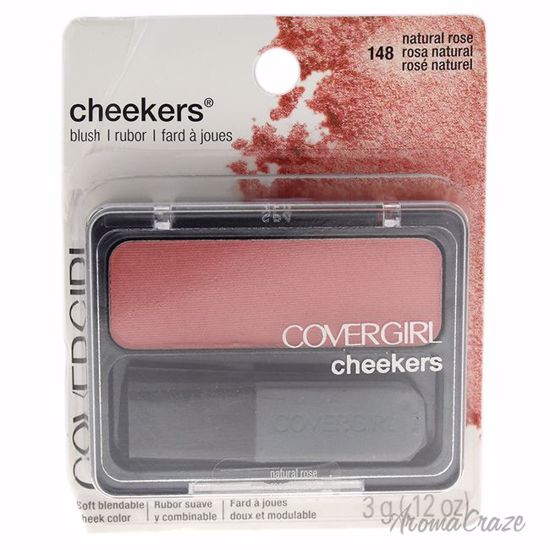 CoverGirl Cheekers Blush # 148 Natural Rose for Women 0.12 o