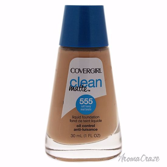 CoverGirl Clean Matte Liquid # 555 Soft Honey Foundation for