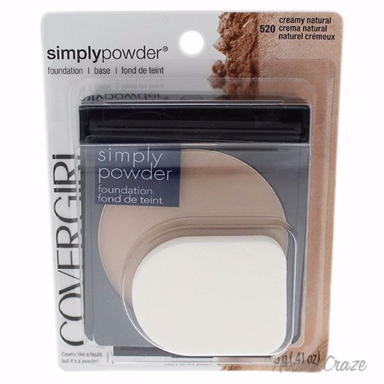 CoverGirl Simply Powder # 520 Creamy Natural Foundation for 