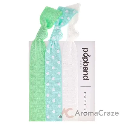 Picture of Essential Hair Bands - Mint Green by Popband for Women - 3 Pc Hair Bands