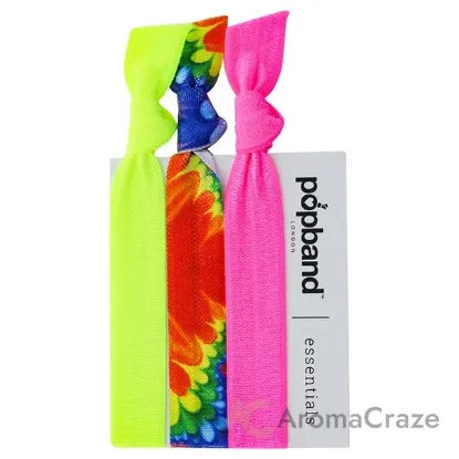 Picture of Essential Hair Bands - Woodstock YL by Popband for Women - 3 Pc Hair Bands