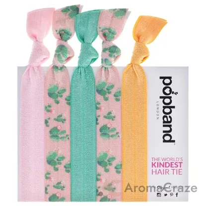 Picture of Hair Tie - Arizona by Popband for Women - 5 Pc Hair Bands